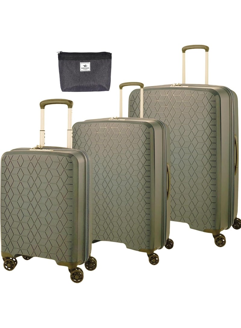 Verage  Unbreakable Luggage Set of 3 - Image 1